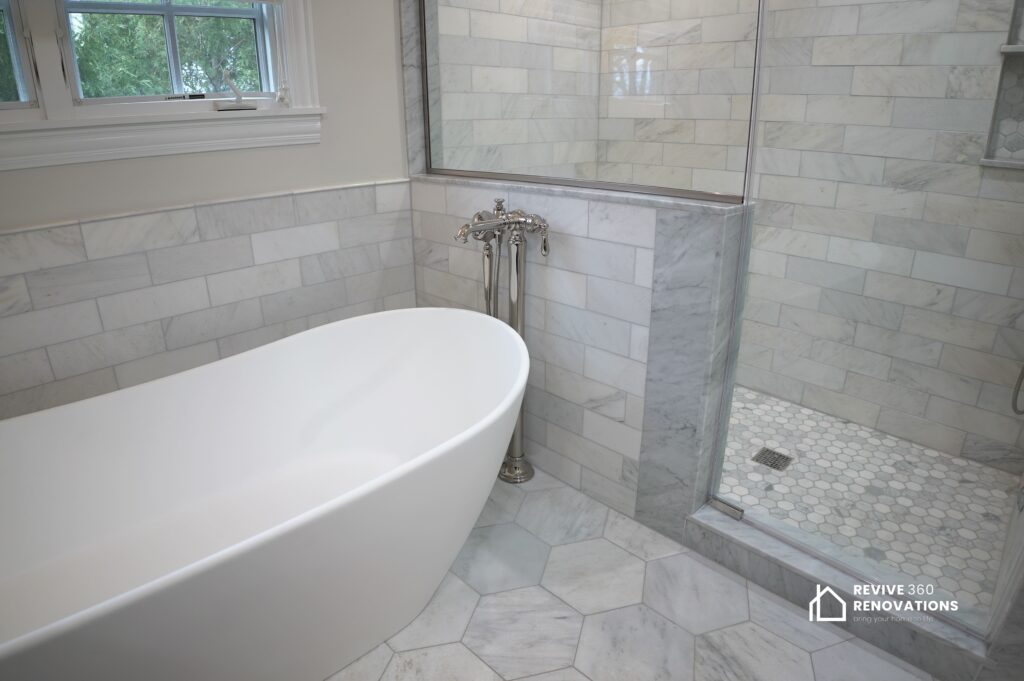 Large Format Tile Small Bathroom