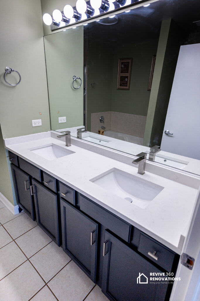 Powder Room Under the Stairs